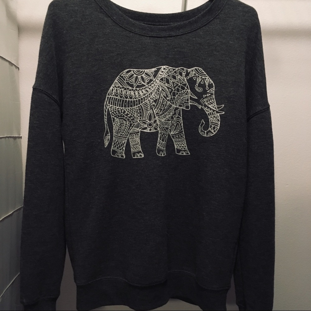 Zoe + Live Elephant Crewneck (Small)